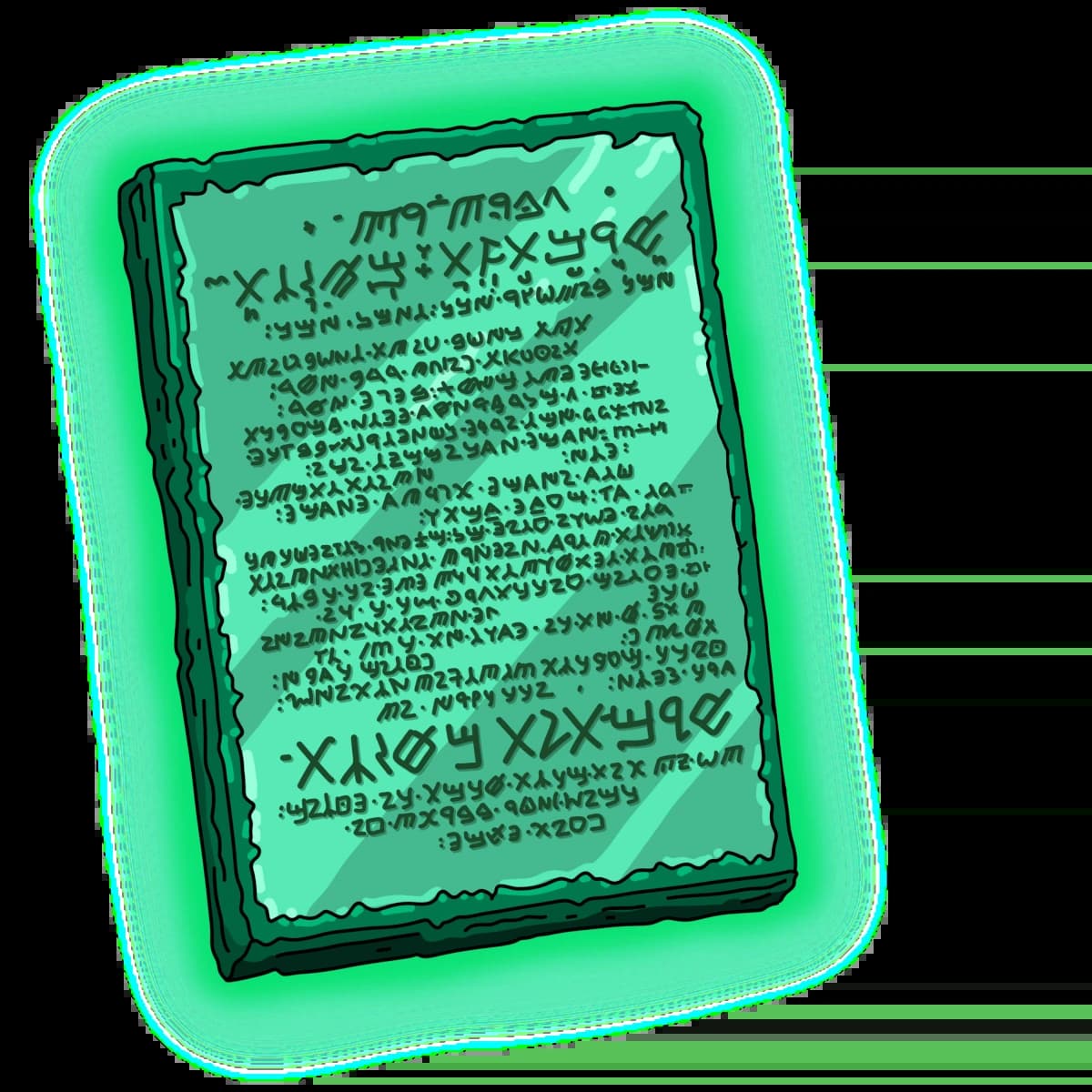 Ancient Atlantis Tablet